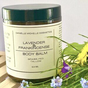 Whipped Tallow Body Balm Lavender & Frankincense Moisturizing Cream